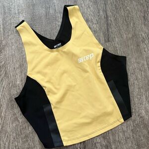 CEP Women's Yellow and Black Top